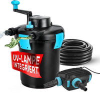 Komplettset (Filter/Pumpe/Schlauch) / 4.000 l/h