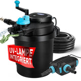 Komplettset (Filter/Pumpe/Schlauch) / 6.000 l/h