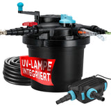 Komplettset (Filter/Pumpe/Schlauch) / 8.000 l/h