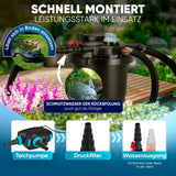 Komplettset (Filter/Pumpe/Schlauch) / 8.000 l/h