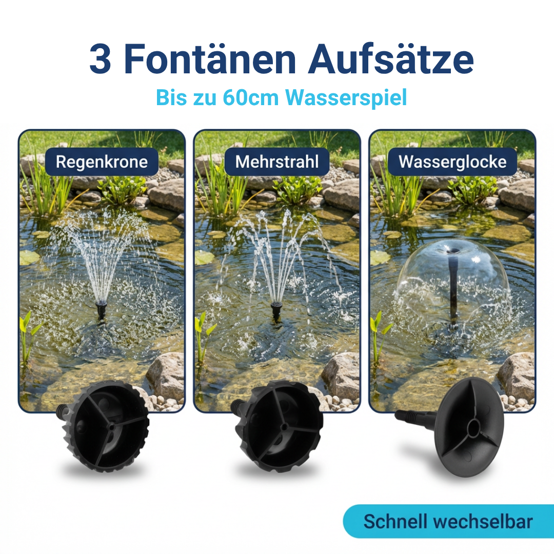 2500 l/h mit 11W UVC