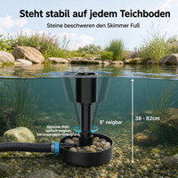 Teichskimmer SK40 – für saubere Teichoberflächen