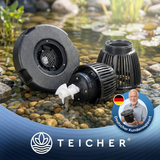 Schwimmende Teichfontäne 90W | 20.000 l/h Teichbelüftung