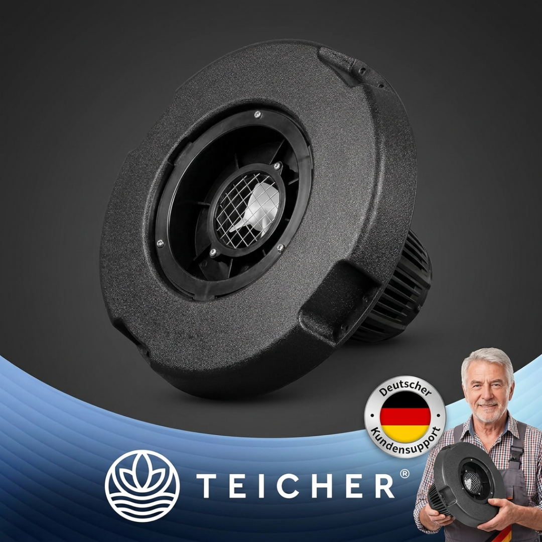 Schwimmende Teichfontäne 90W | 20.000 l/h Teichbelüftung