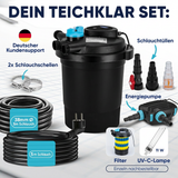 Komplettset (Filter/Pumpe/Schlauch) / 10.000 l/h